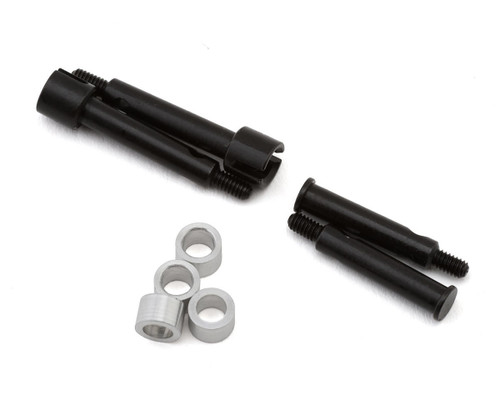 Hot Racing Losi Micro-B +3 Wide Steel Drive Shafts Axles Direct Fit HRALMCB39W3