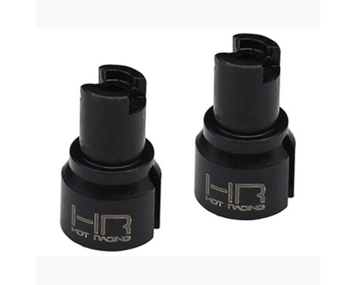 Hot Racing Arrma Grom Steel Differential Outdrive Set Of 2 Black CNC (HRAGRM37C)