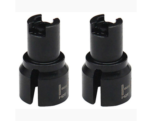 Hot Racing Arrma Grom Steel Differential Outdrive Set Of 2 Black CNC (HRAGRM37C)