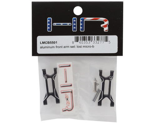 Front Lower Aluminum Arm Set, 1/24 Losi Micro-B