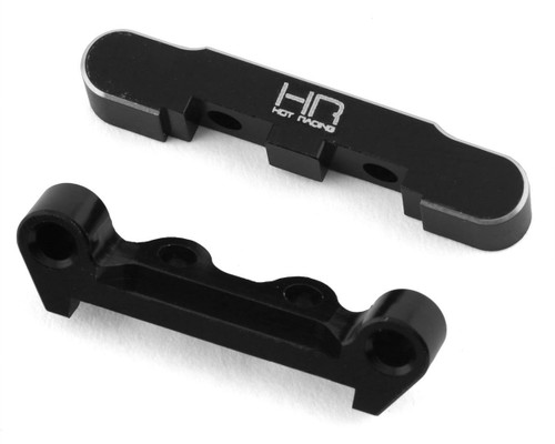 Hot Racing Losi Mini-T 2.0 6061 Aluminum Rear Pivot Block Set Black (HRAMTT0901)