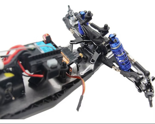 Hot Racing Losi Mini-T 2.0/Mini-B Aluminum Steering Bellcrank Black HRAMTT4801