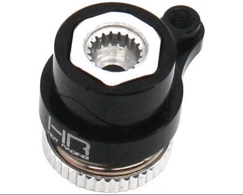 Hot Racing Losi Mini-T 2.0/Mini-B Aluminum Servo Saver 20T CNC Black HRAMTT48SH