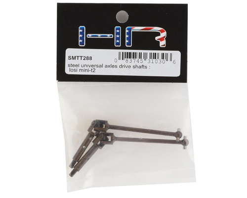 Hot Racing Losi Mini-T 2.0 Steel Universal Axles Drive Shafts CNC (HRASMTT288)