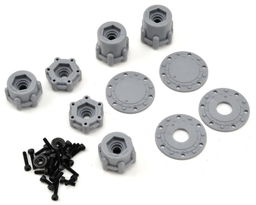 JConcepts Tribute 2.6x3.6" Monster Truck Wheel Silver Set 2 Direct Fit JCO3377S