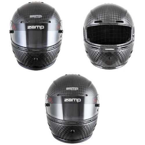 Zamp RZ66C Carbon Fibre Racing Helmet SA2025 Clear Visor - All Sizes & Colors