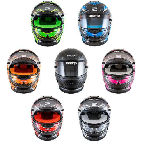 ZAMP RZ-67D DIRT Racing Helmet | SA2025 Carbon Fiber | Auto / Kart Snell Rated