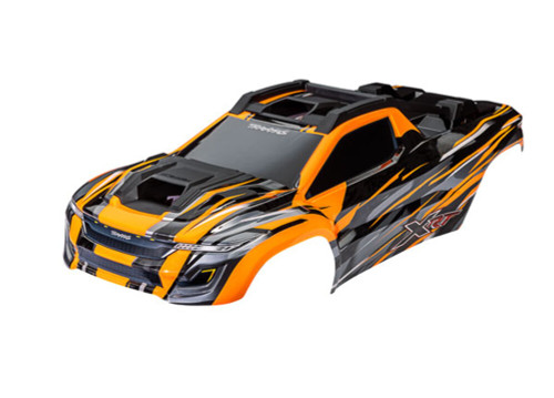 Traxxas XRT Monster Truck Pre-Painted Body Orange High-quality Material TRX7812T