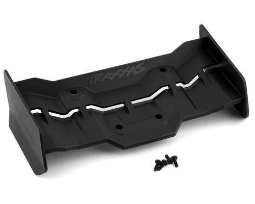 Traxxas XRT Black High-Downforce Wing Black with Hardware Heavy-Duty (TRX7821)