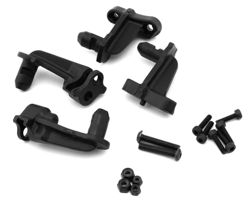 Arrma Kraton 6S Front & Rear Body Post Set Black Heavy-Duty Material (ARA-1505)