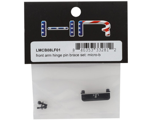 Front Arm Hinge Pin & Brace Set, 1/24 Losi Micro-B