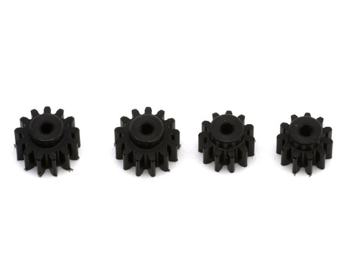 Delrin 0.5 Mod 11T & 13T Pinion Gears, Micro-B