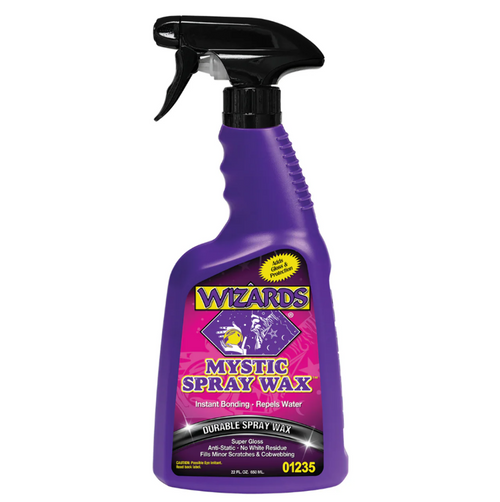Wizards Products Mystic Spray Wax Slick Nano Technology Protection 22fl WIZ01235