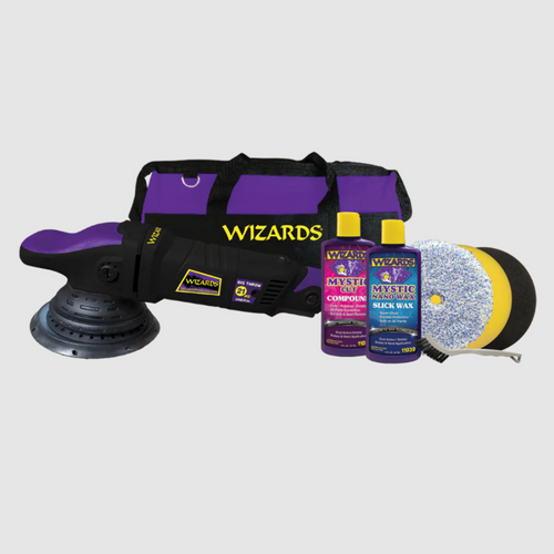 WIZARDS 21 HD™ Big Throw Polisher and SSR Kit Combo DIY Easy to Use WIZDA21HDKIT