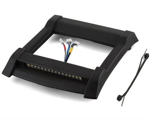 Traxxas Roof Skid Plate W/ LED Light for SLEDGE Easy Installation Black TRX9691