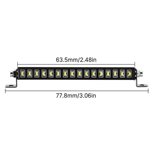 INJORA 16LED Metal Roof Light with Y wire for 1/18 TRX4M Defender 4M-26 INJ4M-26