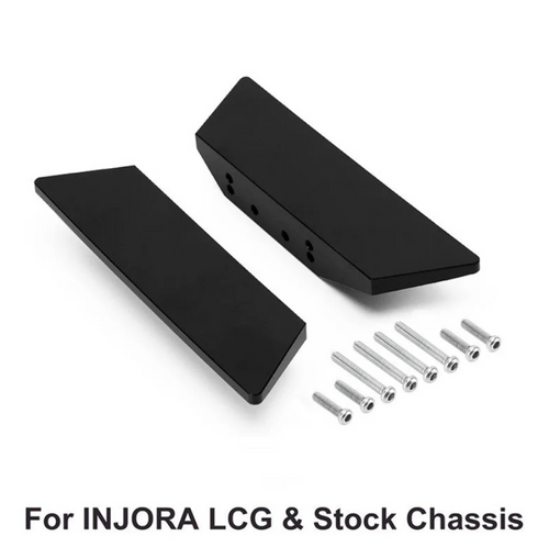 INJORA POM Plastic Rock Sliders Side Plates 1/18 Redcat Ascent-18 INJASC18-16B