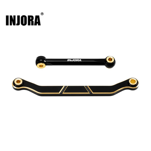 INJORA Black Brass Steering Links for 1/18 Redcat Ascent-18 Scout II INJASC18-29