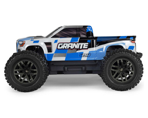 1/10 GRANITE 4X4 RTR Brushed Monster Truck, Blue (ARA4202V4T2)