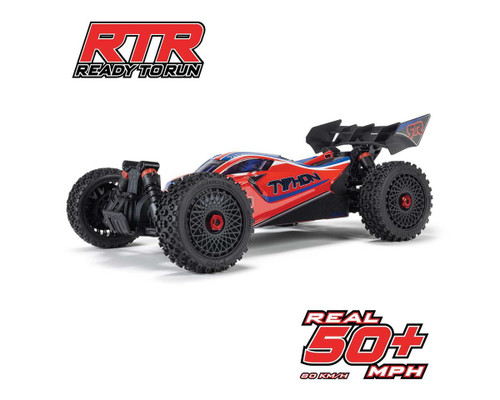1/8 TYPHON 223S DSC 4X4 RTR Brushless Buggy, Red