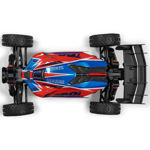 1/8 TYPHON 4X4 223S BLX BRUSHLESS BUGGY RTR WITH DSC  RED/BLUE (ARA4306V4T3)