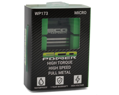 EcoPower WP173 Aluminum Digital Micro Servo HV Waterproof for Groms (ECP-173)