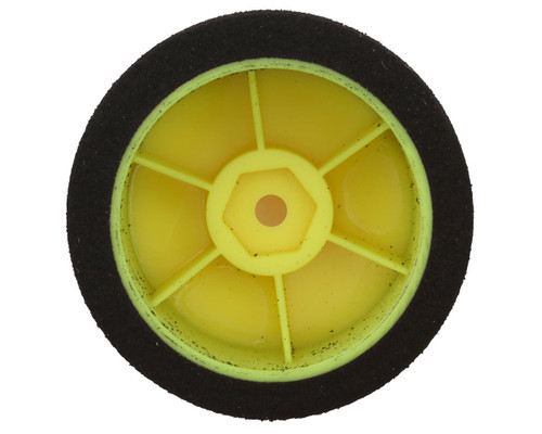 HackFab Losi Micro-B/T Foam Rear Tires Yellow Set 2 Larger Diameter (HFB06306Y)