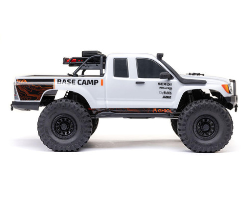 1/10 SCX10 III Base Camp 4X4 RTR Brushed Rock Crawler, White