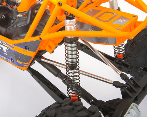 Axial RBX10 Ryft 4WD 1/10 RTR Brushless Rock Bouncer Orange DX3 Radio AXI03005T1