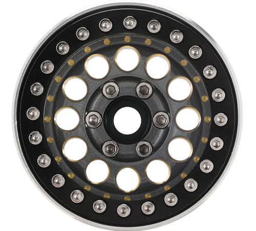 INJORA 1.9" Super Heavy Brass -10mm Offset Wheels 1/10 RC W1957 INJDGW-1957GL