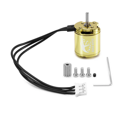 INJORA Gold Viper 1721 Brushless Motor 2800KV for 1/18 Ascent-18 INJINM19-4M-GD