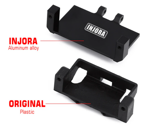 INJORA EMax ES08MA II Analog Metal Gear Servo Mount for 1/24 SCX24 (INJSCX24-41)