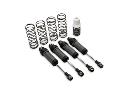 Traxxas Mini XRT Mini Maxx Ultra Shocks Set Long Gray 2 Shock Absorbers 3760GRAY