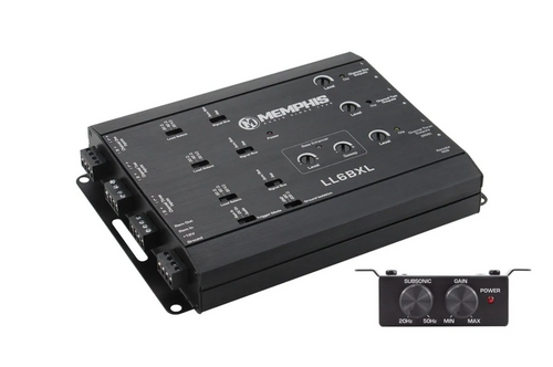 Memphis LL6BXL 6-CH Line Output Converter Bass Restoration & Summing Load Pro