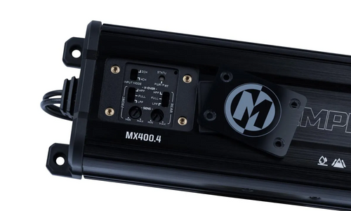 Memphis MX400.4 400W 4-Ch Marine Powersports Amplifier Compact Class D Amp IP66
