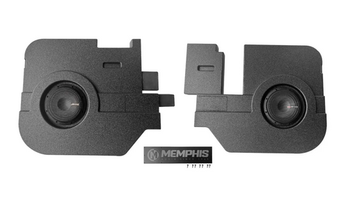 Memphis MJMERAM8D1V3 Dual 8" MOJO Mini Enclosure 2002-2018 Dodge Ram Quad Cab