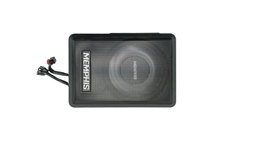 Memphis NANO10SPX 10" 250W Powered Waterproof Underseat Subwoofer Enclosure IP66