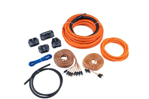Memphis 0AWG Amp Kit 100% Brass Terminals 250A ANL Fuse Holder & 3x ETP-17 Plugs