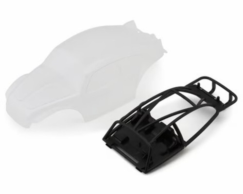 Injora Axial® SCX24 BUG24 1/24 Rock Crawler Body Set (Clear) (132mm Wheelbase) (INJBUG24-CL)