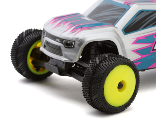 UpGrade RC Micro Spiker Pre-Mounted Carpet Tires for Micro-T Yellow UPG-10011-TY