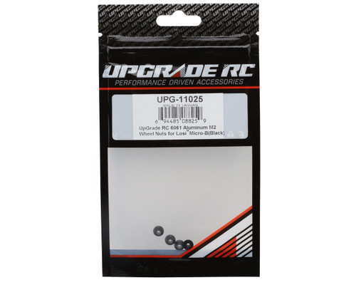 UpGrade RC Aluminum 2mm Wheel Lock Nuts for Losi® Micro-B & Micro-T UPG-11025