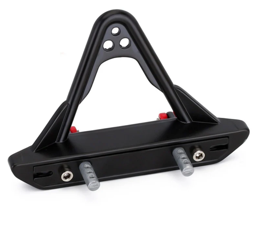 INJORA Metal Front Stinger Bumper W/ Lights for Wrangler Gladiator INJSCX24-48A