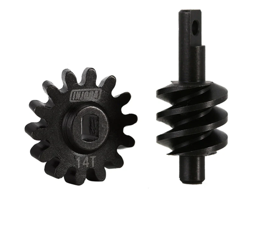 INJORA Overdrive Underdrive Gears Overdrive 14% 2/14T for AX24 (INJSCX24-77-14T)