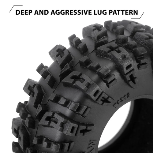 INJORA 1.3 Tires Swamp Claw MT 70x27mm RC Crawler S5 Compound 4Pcs INJYQT-1319