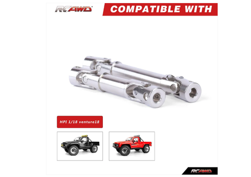 RCAWD HPI Venture18 42MM 54MM Center Driveshaft Drive Shaft Axle Steel 160818S