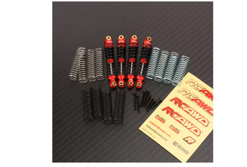 RCAWD HPI Venture18 Oil Filled Front Rear Shock Absorbers 53MM Black A-160819SBL