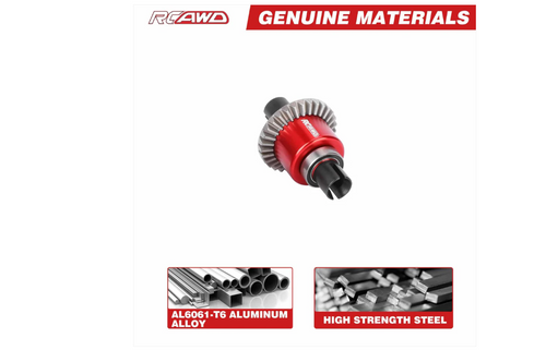 RCAWD ARRMA Grom 30T Front Oil Filled Diff Assembly 12T Input Gear Qty 1 Diff F-ARA311193R