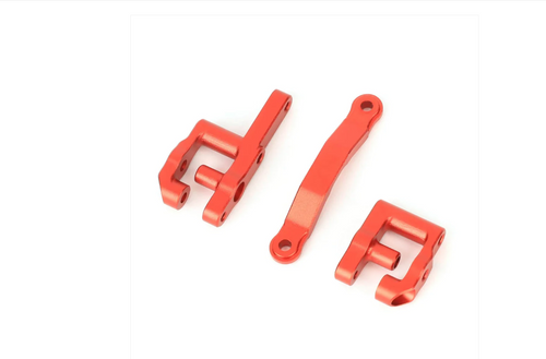 RCAWD Grom Steering Set Servo Mount Front/R Hingepins Steering Red ARA340202R