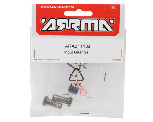 Arrma GROM Input Gear Set Granite Typhon Mojave 1/18 1/16 Drivetrain ARA311182