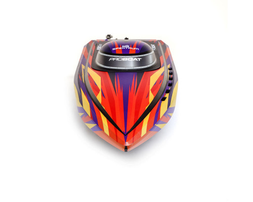 Pro Boat Sonicwake 24" Self-Righting RTR Deep-V Brushless Boat Red (PRB-1992T1)